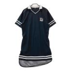 ROSASENrosa-sen воротник имеется короткий рукав One-piece оттенок черного L Golf одежда женский 