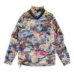 LOUD MOUTH громкий мышь 2WAY шея есть длинный рукав блузон party Mix рисунок серый серия M Golf одежда женский 