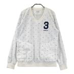 ADIDAS GOLF Adidas Golf JD2005 тепловое хранение длинный рукав блузон общий рисунок оттенок белого L Golf одежда женский 