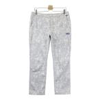 FILA GOLF filler Golf обратная сторона ворсистый длинные брюки общий рисунок оттенок белого L Golf одежда мужской 
