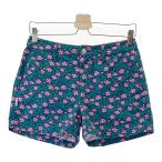 JACK BUNNY Jack ba колено × LIBERTY хлопок шорты цветок общий рисунок оттенок зеленого 1 Golf одежда женский 