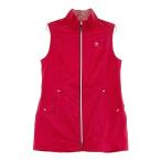 MUNSING WEAR Munsingwear одежда безрукавка Zip One-piece оттенок красного L Golf одежда женский 
