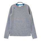 DESCENTE GOLF Descente Golf шерсть . вязаный свитер серый серия M Golf одежда женский 