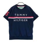 TOMMY HILFIGER GOLF Tommy Hilfiger Golf обратная сторона сетка короткий рукав блузон темно-синий серия L Golf одежда женский 