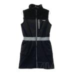 FILA GOLF filler Golf обратная сторона боа полный Zip One-piece оттенок черного M Golf одежда женский 