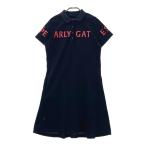 PEARLY GATES Pearly Gates короткий рукав Polo One-piece темно-синий серия 2 Golf одежда женский 
