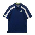 [ новый товар ]ADIDAS GOLF Adidas Golf сетка рубашка-поло с коротким рукавом темно-синий серия M Golf одежда мужской 