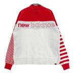 NEW BALANCE GOLF New balance mok шея длинный рукав вязаный свитер окантовка рисунок оттенок белого 2 Golf одежда женский 