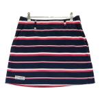 TOMMY HILFIGER GOLF Tommy Hilfiger Golf обратная сторона ворсистый нейлон юбка окантовка рисунок темно-синий серия L Golf одежда женский 