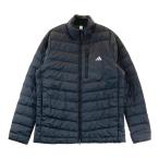 ADIDAS GOLF Adidas Golf HZ6031 длинный рукав полный Zip пуховик оттенок черного L Golf одежда женский 
