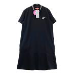 [ новый товар ]BEAMS GOLF Beams Golf mok шея короткий рукав One-piece оттенок черного L Golf одежда женский 