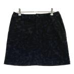 BEAMS GOLF Beams Golf стрейч юбка общий рисунок оттенок черного L Golf одежда женский 