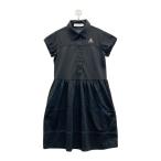 LE COQ GOLF Le Coq Golf короткий рукав One-piece общий рисунок оттенок черного M Golf одежда женский 