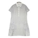 MUNSING WEAR Munsingwear одежда короткий рукав One-piece точка рисунок оттенок белого L Golf одежда женский 