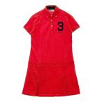 ADIDAS GOLF Adidas Golf короткий рукав One-piece оттенок красного L Golf одежда женский 