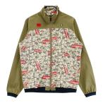 MUNSING WEAR Munsingwear одежда MEMQJK01 Zip жакет камуфляж рисунок хаки серия L Golf одежда мужской 