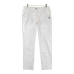 MUNSING WEAR Munsingwear одежда MEWQJD05 стрейч брюки оттенок белого 9 Golf одежда женский 