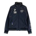 FILA GOLF filler Golf длинный рукав Zip жакет полоса рисунок оттенок черного M Golf одежда женский 