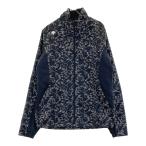 DESCENTE GOLF Descente Golf обратная сторона ворсистый Zip жакет общий рисунок оттенок черного M Golf одежда женский 