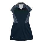 ADIDAS GOLF Adidas Golf IN9915 короткий рукав One-piece оттенок черного L Golf одежда женский 