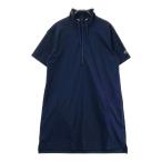 ADABAT Adabat половина Zip короткий рукав One-piece темно-синий серия 42 Golf одежда женский 