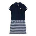 CALLAWAY Callaway короткий рукав One-piece стразы bo-.- рисунок темно-синий серия M Golf одежда женский 