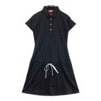 PUMA GOLF Puma Golf короткий рукав Polo One-piece точка рисунок оттенок черного S Golf одежда женский 