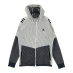 ADIDAS GOLF Adidas Golf FS6363 с капюшоном вязаный Zip жакет оттенок черного Golf одежда женский 
