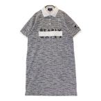 PEARLY GATES Pearly Gates короткий рукав Polo One-piece Logo общий рисунок темно-синий серия 1 Golf одежда женский 