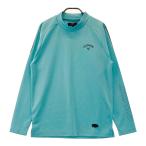 CALLAWAY Callaway рукав Logo mok шея футболка с длинным рукавом оттенок голубого M Golf одежда мужской 