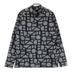 DESCENTE GOLF Descente Golf обратная сторона ворсистый футболка с длинным рукавом общий рисунок серый серия M Golf одежда мужской 