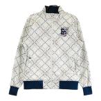 FILA GOLF filler Golf обратная сторона ворсистый Zip жакет общий рисунок оттенок белого LL Golf одежда мужской 