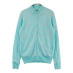 CALLAWAY Callaway подкладка есть вязаный Zip жакет звезда рисунок оттенок голубого L Golf одежда женский 