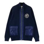 JACK BUNNY Jack ba колено переключатель вязаный Zip жакет темно-синий серия 4 Golf одежда мужской 