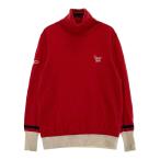 BEAMS GOLF Beams Golf вязаный свитер оттенок красного M Golf одежда женский 