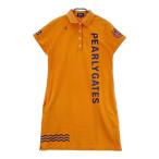 PEARLY GATES Pearly Gates короткий рукав One-piece orange серия 1 Golf одежда женский 