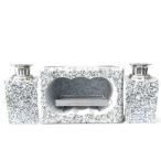 o. для цветок .S-W39 Mini курильница комплект высококлассный белый .. камень. цветок .. из нержавеющей стали цветок тубус 1 на ( 2 шт )+ Mini курильница ( ароматическая палочка тарелка имеется )[ строительные работы не необходимо ] класть только . простота установки B0FXG6VBHP