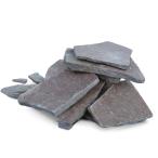  step Stone stone chip Java iron flat stone 22kg Brown tea color garden .. stone stone chips flagstone garden stone cheap .. stone stylish iron flat stone . shape stone flagstone flat board garden put only 