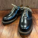 GLADHAND(g Lad рука )×REGAL( Reagal ) туфли с цветными союзками черный [SADDLE SHOES BK]
