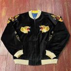 ショッピングスカジャン テーラー東洋　別珍スカジャン　“GOLD DRAGON & GOLD TIGER” × “JAPAN MAP”　TT１５８４０ [TT15840]