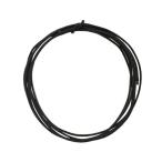 携帯ストラップ ナイロン コード 10m 紐 ナイロン芯入り 0.8mm 松葉紐 黒 ストラップ 丸紐 10m巻