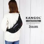 ショッピングボディバッグ KANGOL ビックロゴ ウエストポーチ ボディバッグ ウエストバッグ カンゴール ユニセックス ヒップバッグ 通学 旅行 フェス 父の日 母の日 誕生日 プレゼント