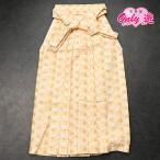 [ супер-скидка ][ ликвидация запасов товар ]50[ шнур внизу 95cm] женщина hakama / hakama одиночный товар /28-0450DR/ золотой / гонки /L размер / женский / благодарность ./ церемония окончания / женщина для /. серп кама 