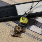  ремешок ... шар tsuru. слива . шар Чехия бисер netsuke цветок . светится . свет ho taru стекло для мужчин и женщин желтый 