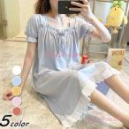  неглиже весна лето неглиже короткий рукав One-piece хлопок гонки симпатичный длинный длина неглиже пижама Nitro -p женский часть магазин надеты стиль свободно 