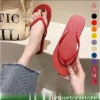 ショッピングhavaianas サンダル レディース 厚底 無地 ビーチ ハワイアナス ビーサントングサンダル ぺたんこフラット 低反発 痛くない 1.6センチ 海 カジュアル ビーチサンダル 靴