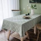 テーブルクロス 撥水 北欧 おしゃれ 布 洗いやすい テーブル掛け トクプラ　熱いものも大丈夫
