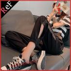  брюки-джоггеры низ сетка женский боковой разрез лето брюки 