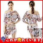  цветочный принт Berry танцевальный костюм женский бальные танцы тренировка надеты урок надеты верх и низ 2 пункт выставить общий рисунок свободно короткий рукав tops юбка ( шарф ) 2 пункт 