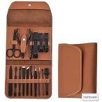  ногти полировка комплект 16 шт - ногти Clipper комплект - черный нержавеющая сталь ногти Clipper steel Professional brown